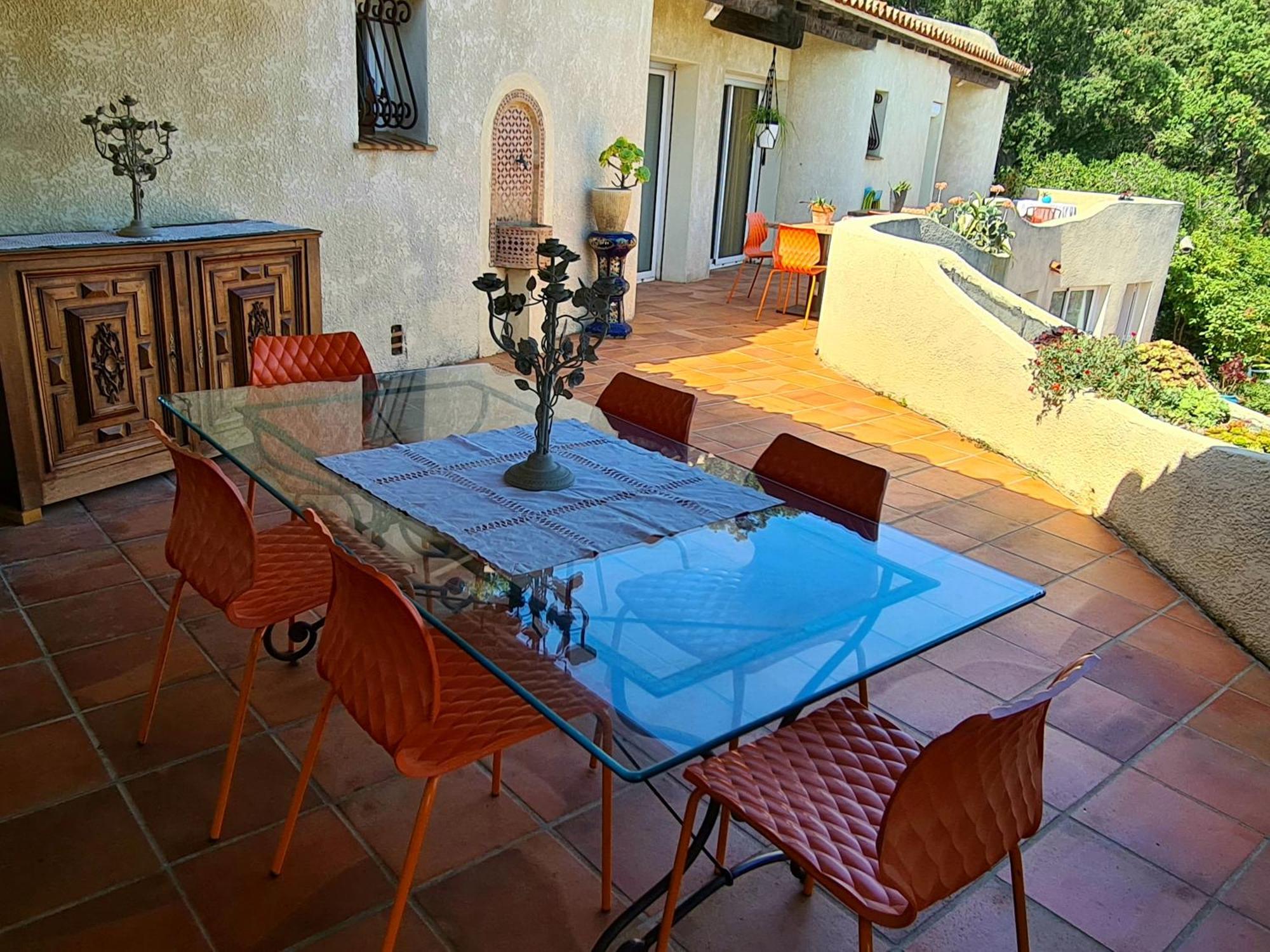Villa M, Chambres D'Hotes, Vue Mer, Sauna, Piscine A Six-Fours Сис-Фур-Ле-Пляж Экстерьер фото